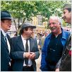 Effroyables jardins : photo André Dussollier, Jacques Villeret, Jean Becker, Thierry Lhermitte
