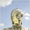 Star Wars : Episode IV - Un nouvel espoir (La Guerre des étoiles) : photo Anthony Daniels, George Lucas