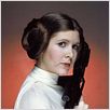 Star Wars : Episode IV - Un nouvel espoir (La Guerre des étoiles) : photo Carrie Fisher, George Lucas