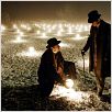Le Prestige : photo Andy Serkis, Christopher Nolan, Hugh Jackman
