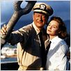Première victoire : photo John Wayne, Otto Preminger, Patricia Neal