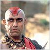Indiana Jones et le Temple maudit : photo Amrish Puri, Steven Spielberg