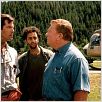 Le Pic de Dante : photo Charles Hallahan, Grant Heslov, Pierce Brosnan, Roger Donaldson