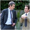 In the Loop : photo Armando Iannucci, Peter Capaldi, Tom Hollander