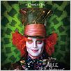 Alice au Pays des Merveilles : affiche Johnny Depp, Tim Burton