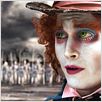 Alice au Pays des Merveilles : photo Johnny Depp, Tim Burton