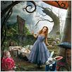 Alice au Pays des Merveilles : affiche Tim Burton