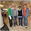 The Inbetweeners : photo Blake Harrison, James Buckley, Joe Thomas, Simon Bird