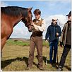 Cheval de guerre : Photo Jeremy Irvine, Steven Spielberg