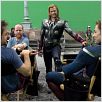 Avengers : Photo Chris Hemsworth, Joss Whedon, Robert Downey Jr.