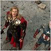 Avengers : photo Chris Evans, Chris Hemsworth