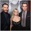 Target : photo Chris Pine, McG, Reese Witherspoon, Tom Hardy