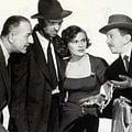 Quand la ville dort : photo Jean Hagen, John Huston, Louis Calhern, Sam Jaffe, Sterling Hayden