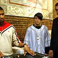 In The Mix : Photo Anthony Fazio, Chazz Palminteri, Ron Underwood, Usher