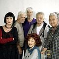 Les Interminables : photo Danièle Lebrun, Guy Bedos, Judith Magre, Roger Dumas (II), Rose Thiéry