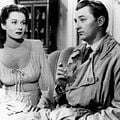 La Griffe du passé : photo Jacques Tourneur, Rhonda Fleming, Robert Mitchum