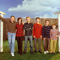 Malcolm : photo Bryan Cranston, Christopher Masterson, Erik Per Sullivan, Frankie Muniz, Jane Kaczmarek