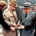 Mes chers amis : photo Duilio del Prete, Mario Monicelli, Philippe Noiret