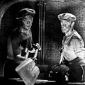La Fièvre de l'or noir : photo John Wayne, Lewis Seiler, Randolph Scott