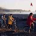 Les Goonies : photo Corey Feldman, Jeff Cohen, Jonathan Ke Quan, Richard Donner, Sean Astin