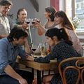 La Délicatesse : Photo Ariane Ascaride, Audrey Tautou, David Foenkinos, Olivier Cruveiller, Pio Marmai