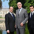 La Dernière campagne : photo Bernard Le Coq, Patrick Braoudé, Thierry Frémont