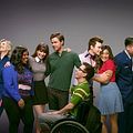 Photo Amber Riley, Chord Overstreet, Chris Colfer, Darren Criss, Dot Jones