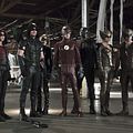 Photo Ciara Renée, David Ramsey, Falk Hentschel, Katie Cassidy, Stephen Amell