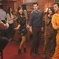 Photo Hannah Simone, Jake Johnson, Max Greenfield, Megan Fox