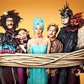 Photo Ben Willbond, Laurence Rickard, Martha Howe-Douglas, Mathew Baynton, Simon Farnaby