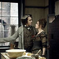 Sweeney Todd, le diabolique barbier de Fleet Street : Photo Helena Bonham Carter, Johnny Depp
