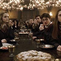 Harry Potter et le Prince de sang mêlé : Photo Bonnie Wright, Daniel Radcliffe, Emma Watson, J.K. Rowling, Matthew Lewis