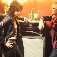 Les Runaways : photo Dakota Fanning, Floria Sigismondi, Kristen Stewart