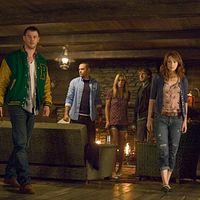 La Cabane dans les bois : photo Anna Hutchison, Chris Hemsworth, Fran Kranz, Jesse Williams, Kristen Connolly