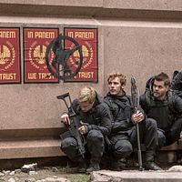 Hunger Games - La Révolte : Partie 2 : Photo Evan Ross, Josh Hutcherson, Sam Claflin, Wes Chatham