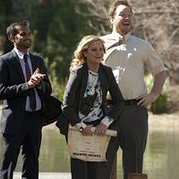 Photo Amy Poehler, Aziz Ansari, Chris Pratt