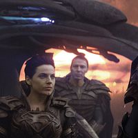 Man of Steel : Photo Antje Traue, Michael Shannon