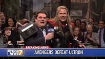 Thor est à bloc après la défaite d'Ultron !