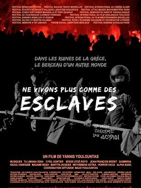Ne vivons plus comme des esclaves