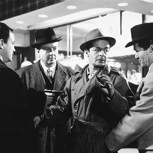 Le Doulos : Photo Jean-Paul Belmondo, Serge Reggiani