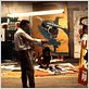 Basquiat : photo Gary Oldman, Jeffrey Wright, Julian Schnabel
