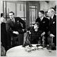 Rebecca : photo Alfred Hitchcock, C. Aubrey Smith, Dame Judith Anderson, George Sanders, Joan Fontaine