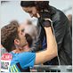 La Ligne droite : photo Cyril Descours, Rachida Brakni, Régis Wargnier