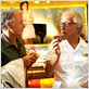 Bienvenue à bord : photo Eric Lavaine, Franck Dubosc, Gérard Darmon