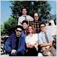 Photo Adam Biesk, Corey Feldman, David Kaufman, Farrah Forke, Peter Scolari