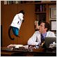 Animal Practice : photo Crystal the monkey, Justin Kirk