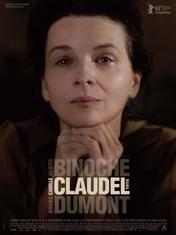 Horaires séances du film Camille Claudel 1915 à cournon d'auvergne