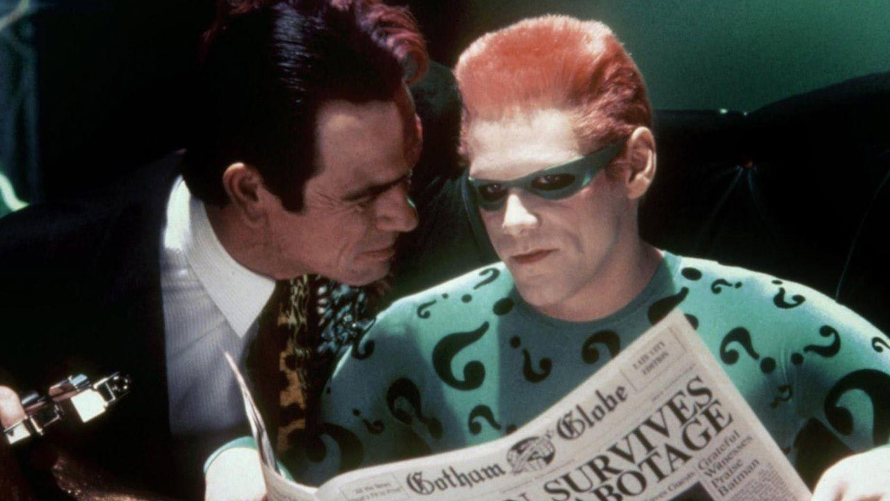 Batman Forever : quand Tommy Lee Jones essayait de voler la vedette à Jim Carrey