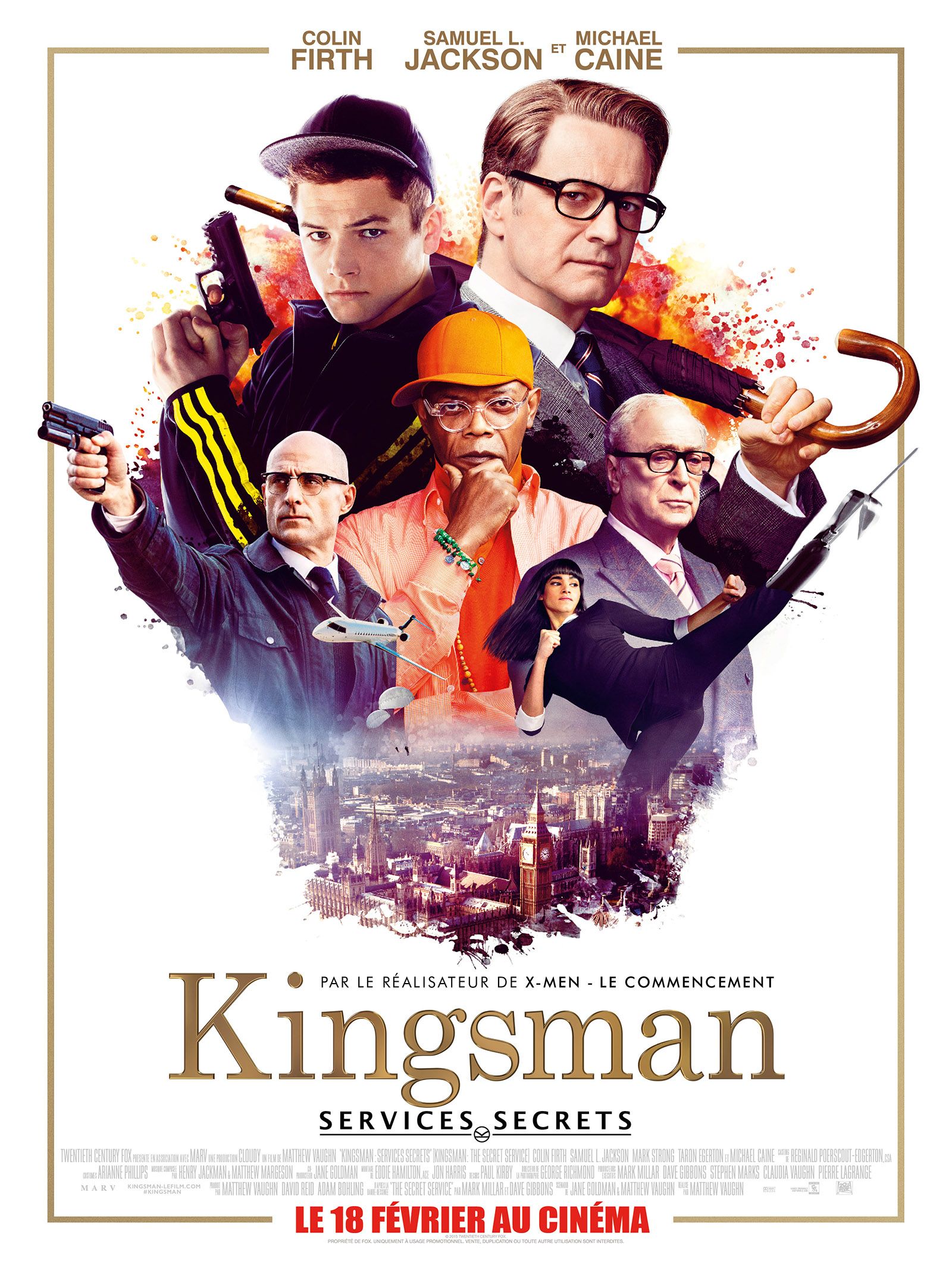 Résultat de recherche d'images pour "KINGSMAN : SERVICES SECRETS"