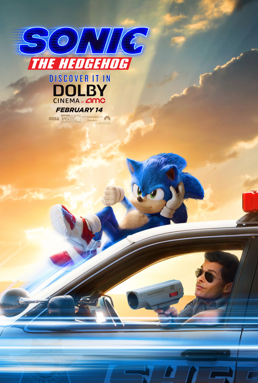 Affiche du film Sonic le film - Affiche 5 sur 10 - AlloCiné